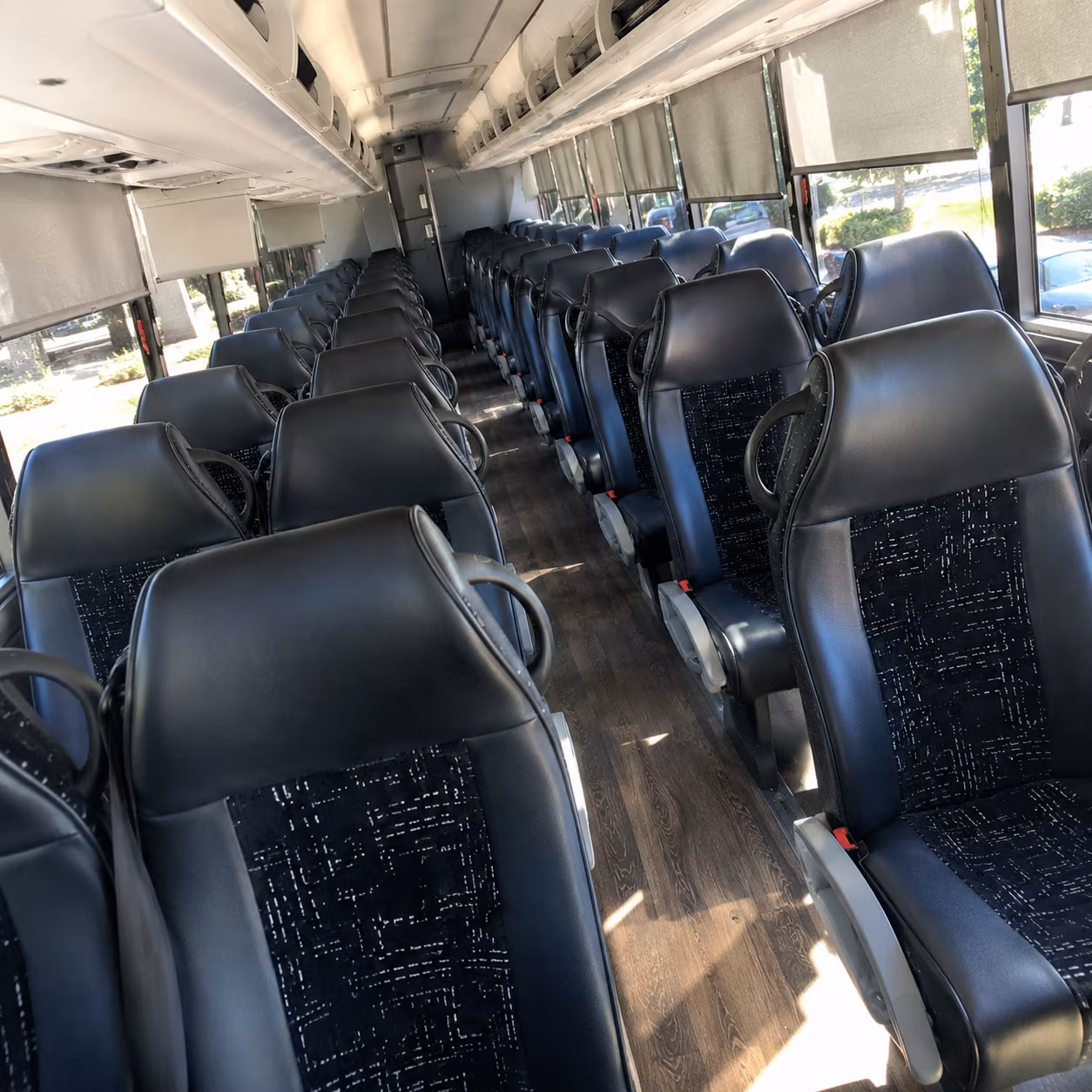 charter buses and party buses to flint firebirds games at dort financial center