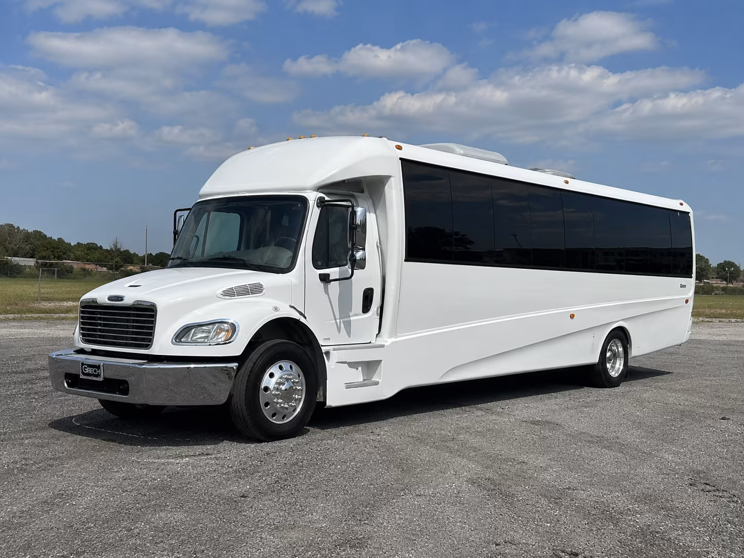 flint 50 passenger party bus
