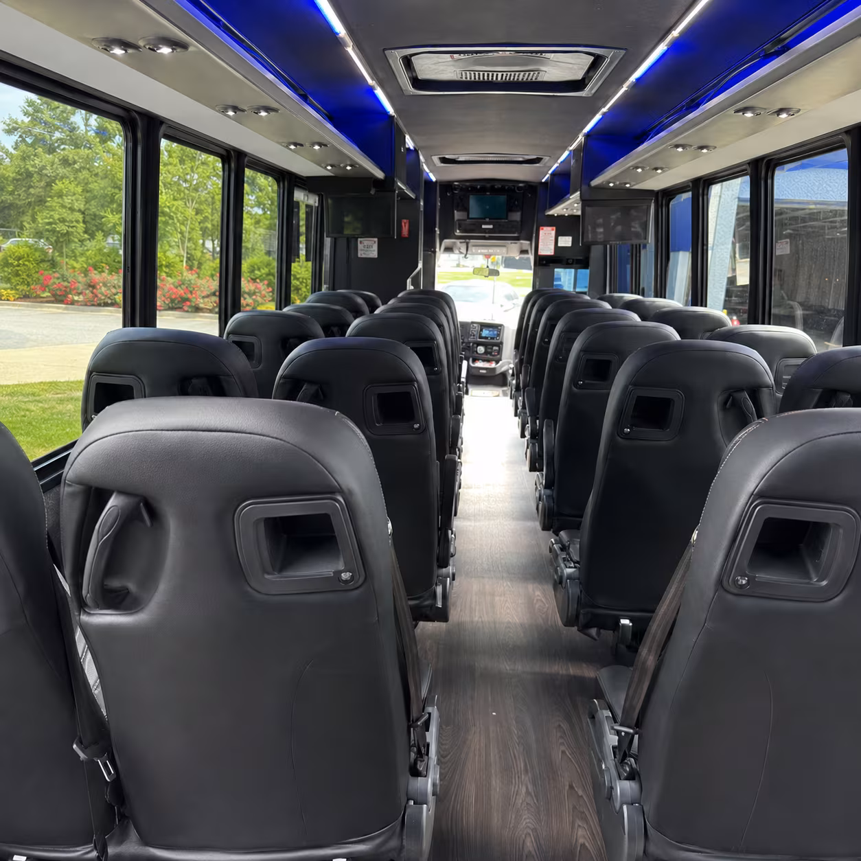 flint birthday party transportation onboard seating
