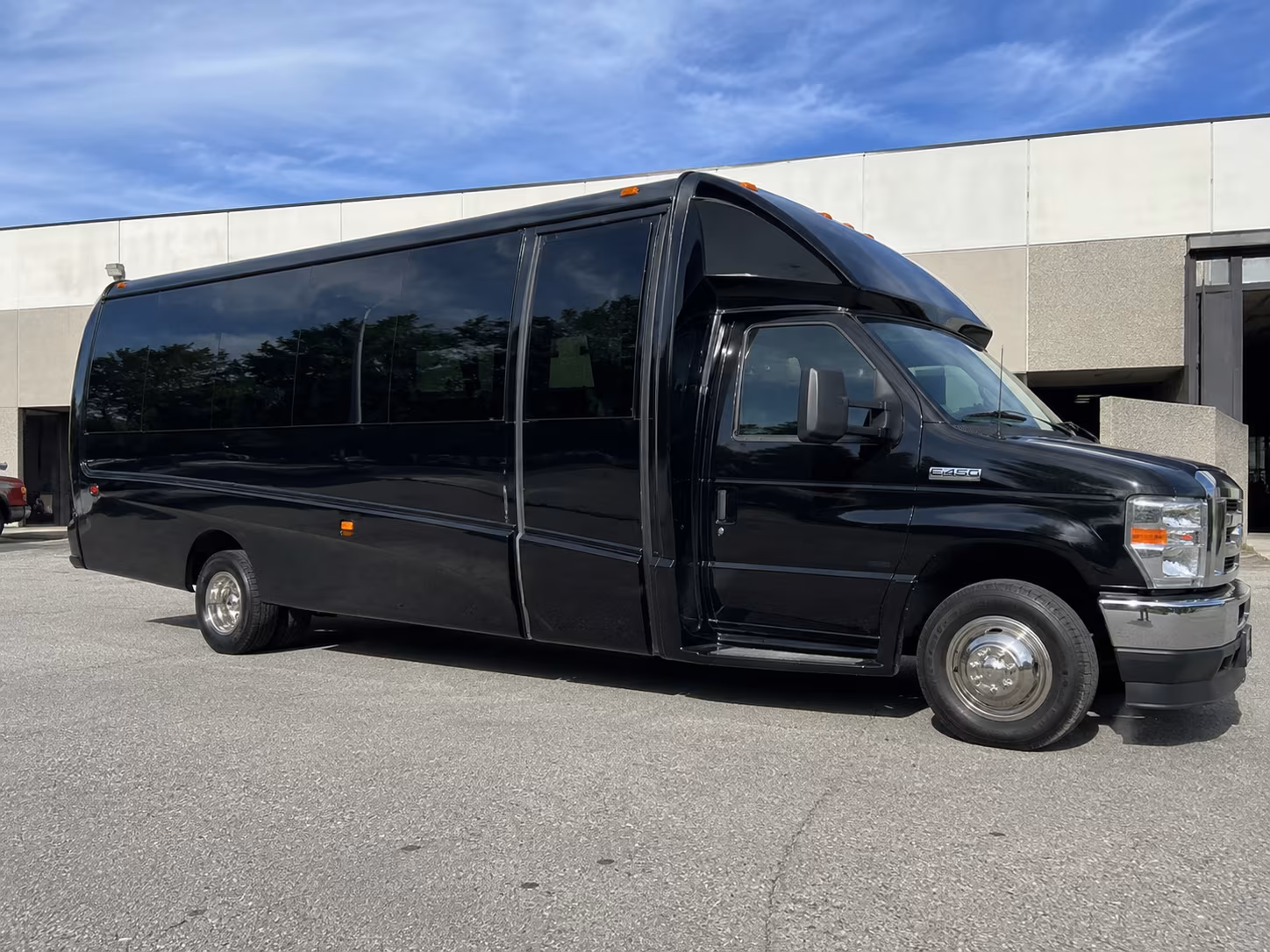 flint concert transportation onboard seating
