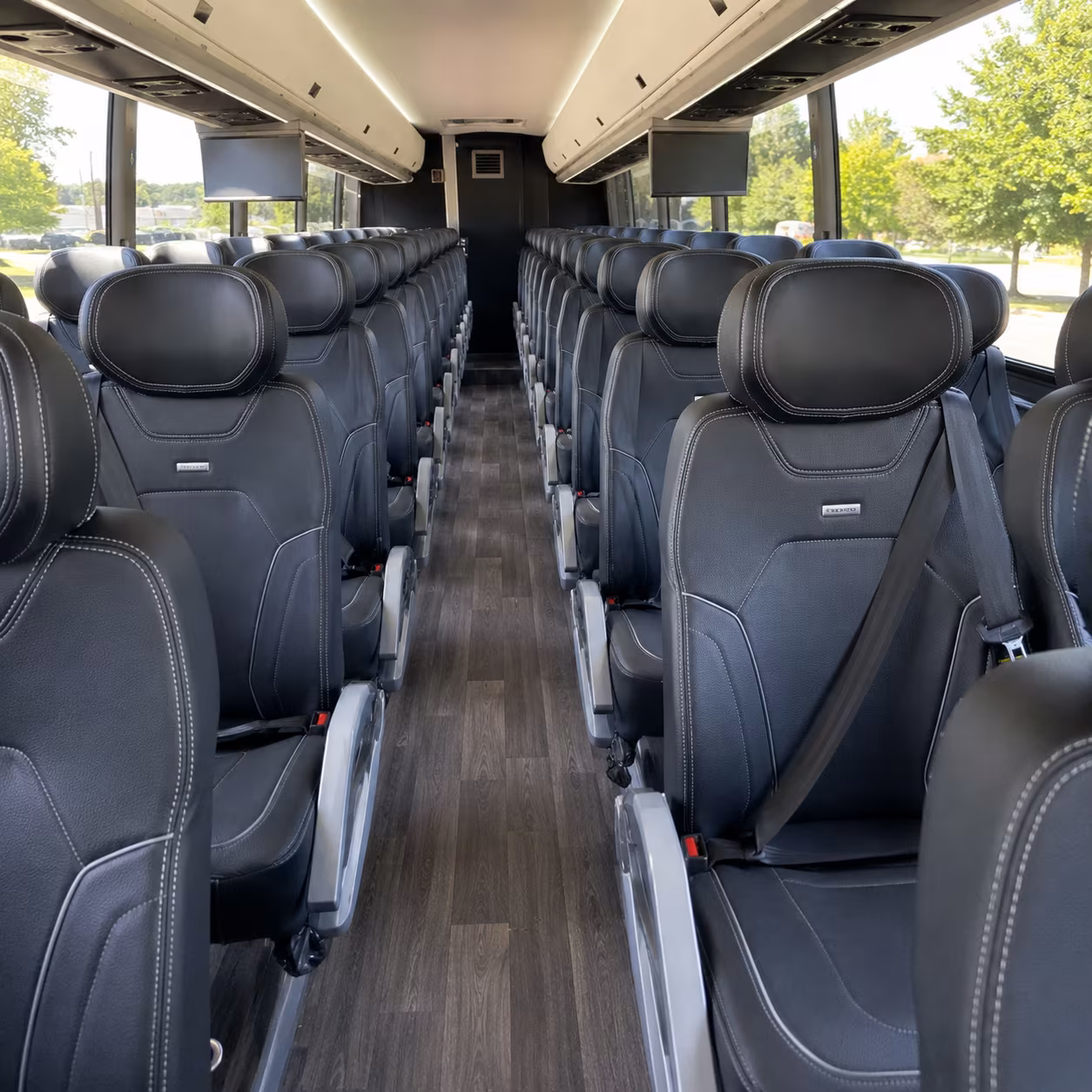 flint corporate charter bus rental