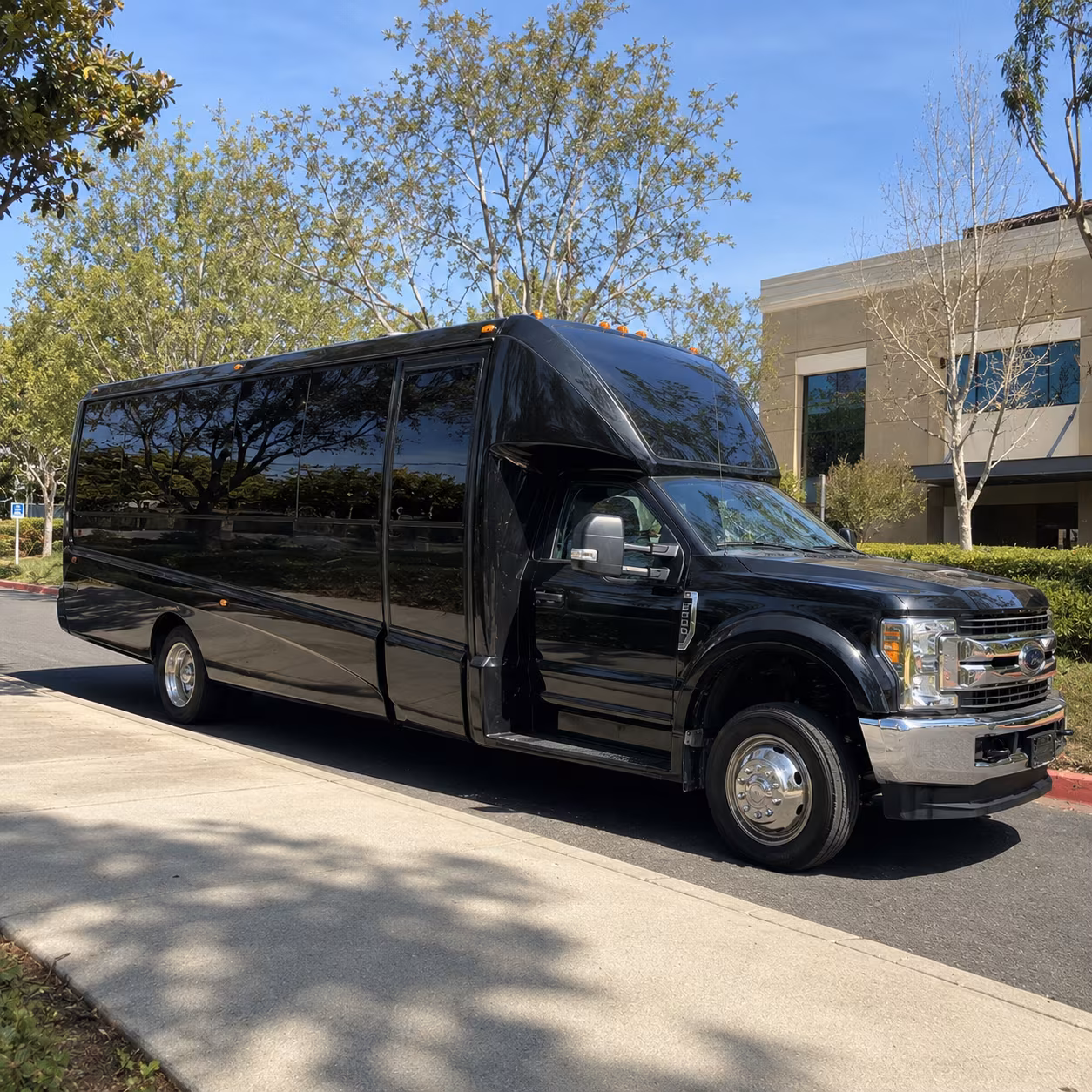 flint holiday party bus rental