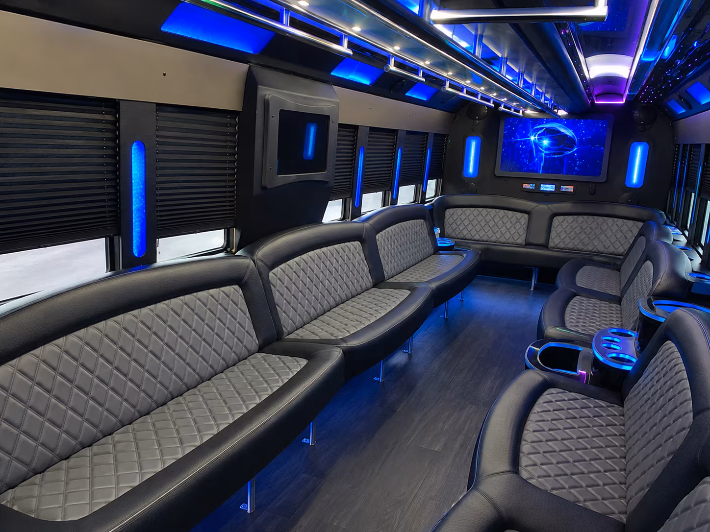 flint quinceanera sweet 16 party bus rental