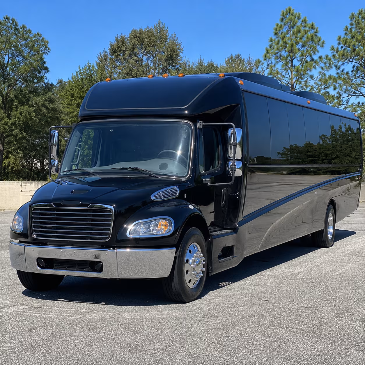 flint sporting event transportation onboard seating