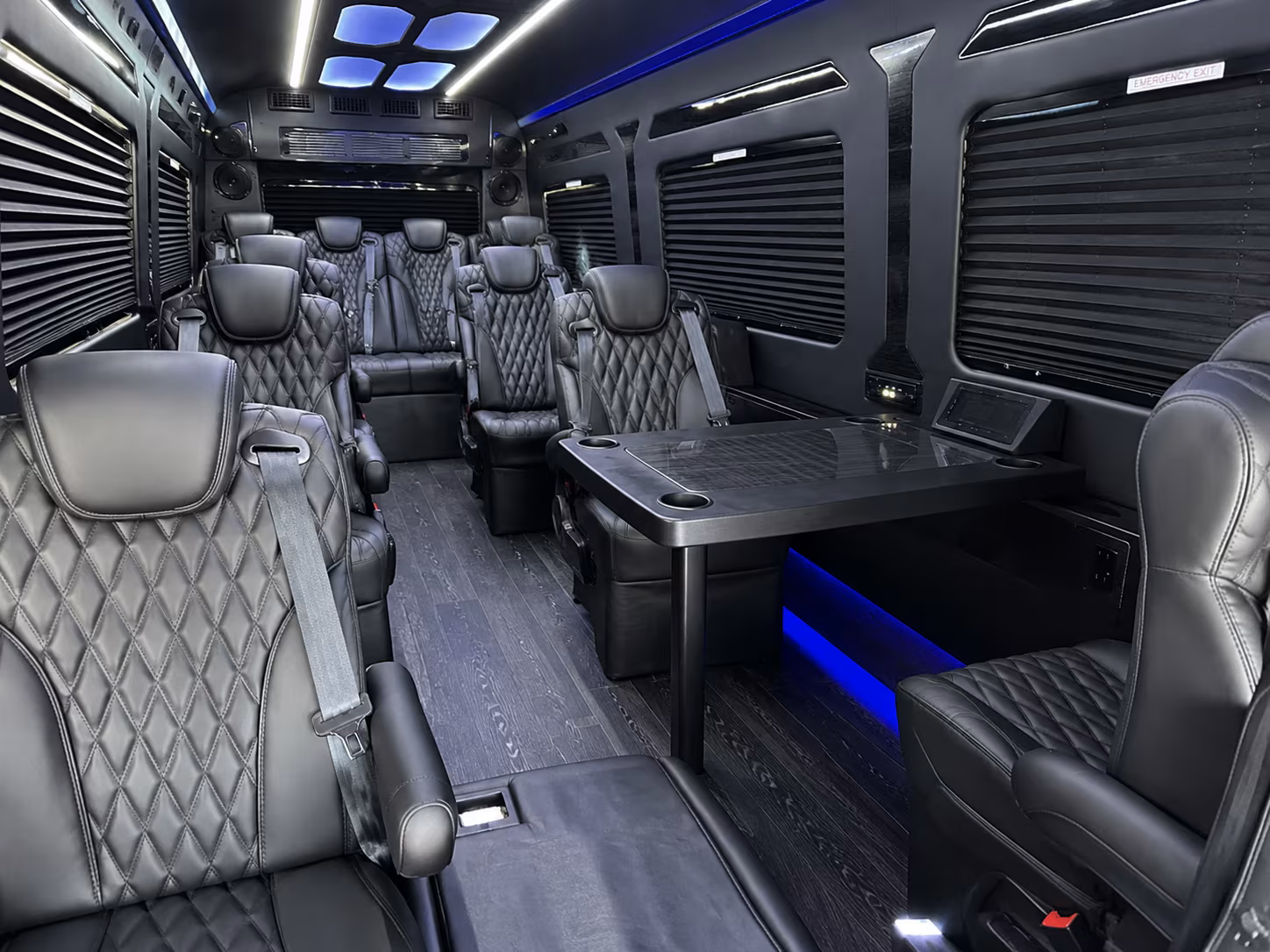 flint sprinter van with driver interior