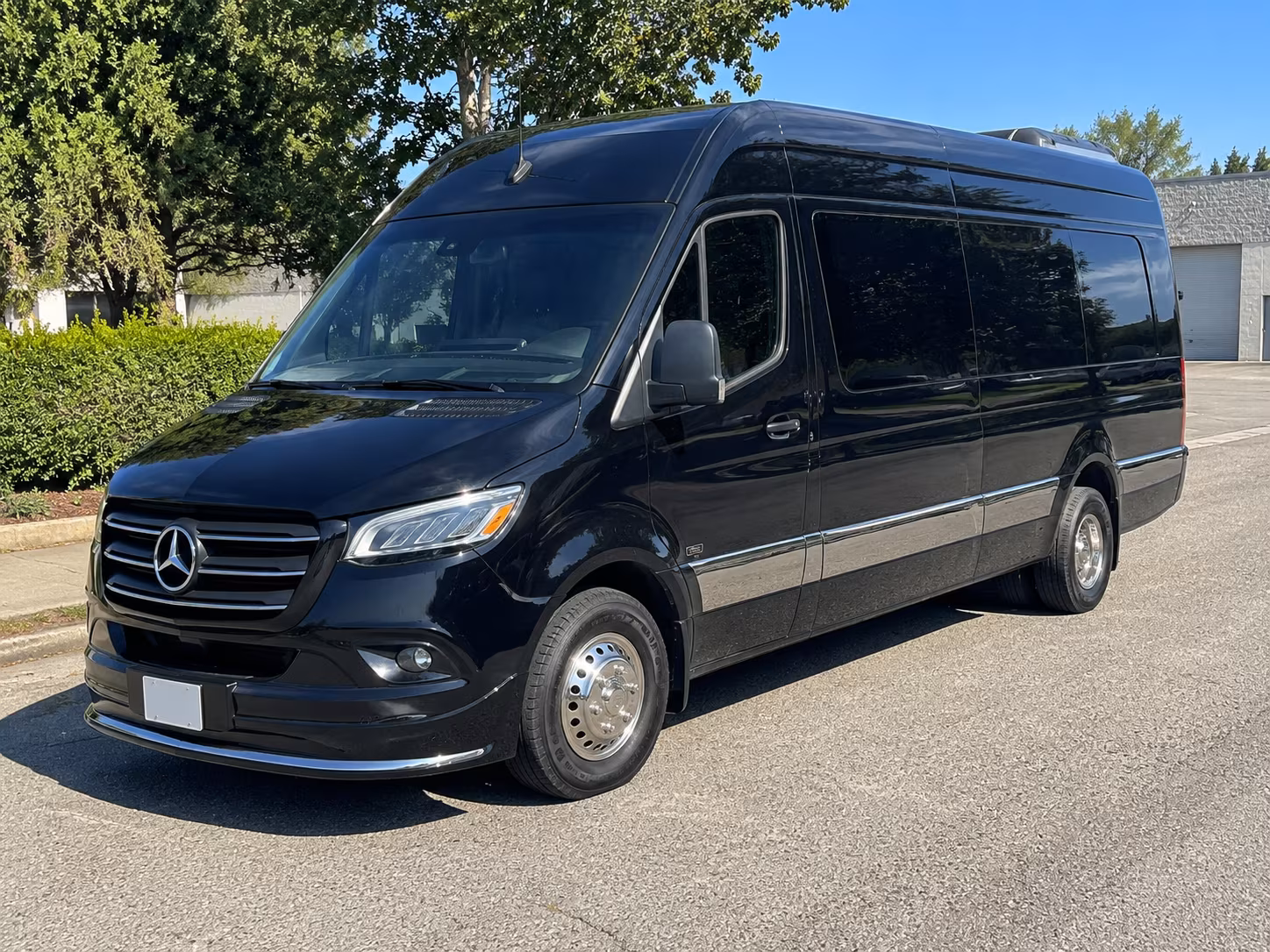 flint sprinter van with driver