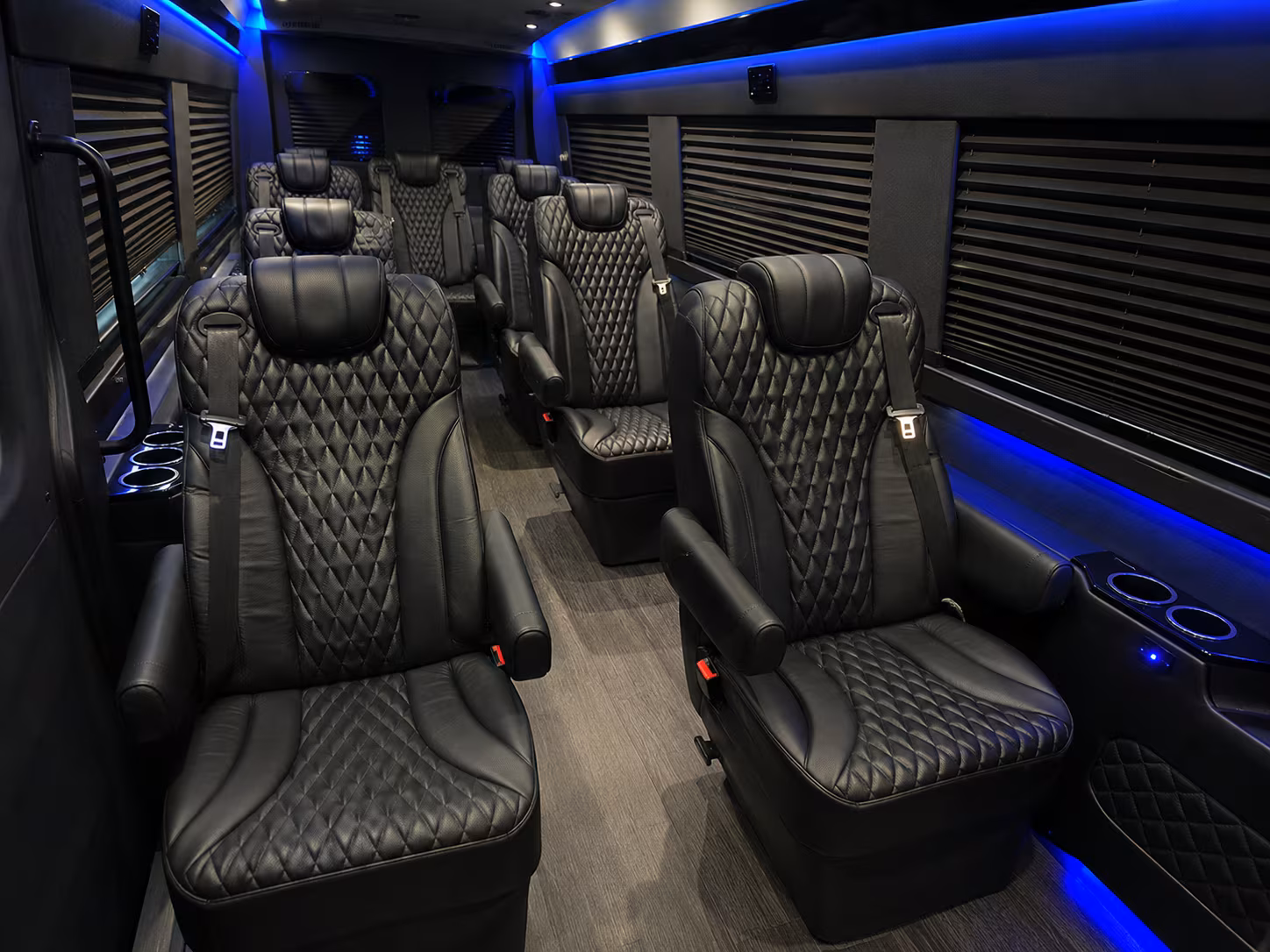 flint wedding transportation onboard seating