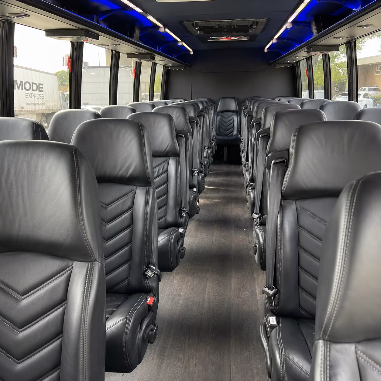 minibuses for performing arts and theater field trips in flint